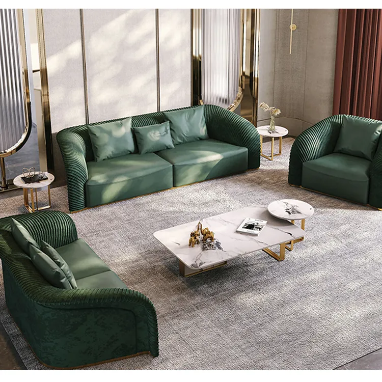 Ý Biệt Thự Sang Trọng Sofa Hoàng Gia Modular Phòng Chờ Đồ Nội Thất Cổ Điển Sofa Đặt Sang Trọng Phòng Khách Đẹp Thổ Nhĩ Kỳ