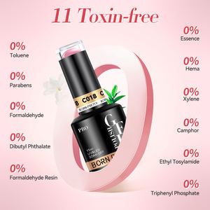 BORN PRETTY PRO <span class=keywords><strong>Vernis</strong></span> à gel gelée de glace à effet de verre brisé sans hema <span class=keywords><strong>Vernis</strong></span> à gel UV transparent translucide avec logo personnalisé pour salon - Product Image 3