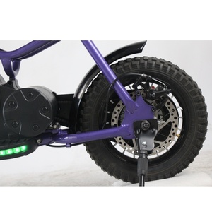 Vélo électrique pour enfants de 12 pouces, moteur central 24V 250W, cadre en acier, batterie au lithium 5AH, fonctionnalités électroniques, vélo d'équilibre électrique - Product Image 4