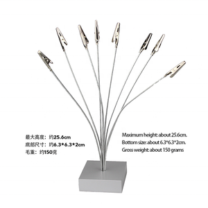 شجرة العائلة 8 مقاطع مذكرات حامل عرض صورة بطاقة بريدية حامل صور مزخرف حامل شجرة للمكتب - Product Image 6