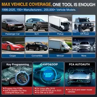 Alat Diagnostik Mobil X431 PRO ELITE 2026, CAN FD DOIP ECU Coding, Scanner OBD2 Bi-Directional untuk Android 10.0 yang Kompatibel