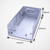 Boîtier de serveur Mini-ITX de haute qualité, tour moyenne, châssis en aluminium avec port USB frontal, ATX, refroidissement par eau, en stock, panneau latéral avec fenêtre