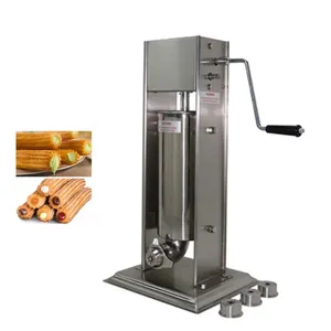 Stainless Steel Snack Machine Manual Churros Maker and Churros Filler with Churros Making Machine for sale