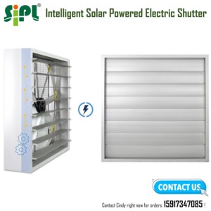 Công Nghiệp Nông Nghiệp Gia Cầm Điều Hòa Không Khí Năng Lượng Mặt Trời Powered Không Có Vành Đai Ròng Rọc Tường Vắt Quạt Thông Gió Quạt Làm Mát - Product Image 6