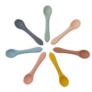Assiettes en Silicone pour enfants, ensembles d'assiettes pour bébé, plat d'alimentation pour bébé, aspiration vaisselle en Silicone, bol avec cuillère - Product Image 2