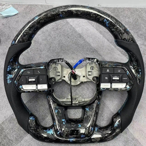 <span class=keywords><strong>Volante</strong></span> <span class=keywords><strong>Deportivo</strong></span> de Fibra de Carbono Forjado Personalizado CE para Toyota Sienna, Voxy, Highlander, Avalon, Tundra, Harrier, Allion, Venza, Rush - Product Image 2