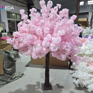 LEDA Custom White Red Large Cherry Blossom <b>Tree</b> Wedding Banquet Decoration Drooping Cherry Flower Artificial <b>Tree</b> - Product Image 3