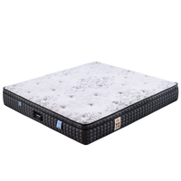 Colchón Híbrido Personalizado para Hotel, Tamaño King, Queen, Doble, con 5 Zonas, Resortes Encapsulados y Espuma Viscoelástica con Gel