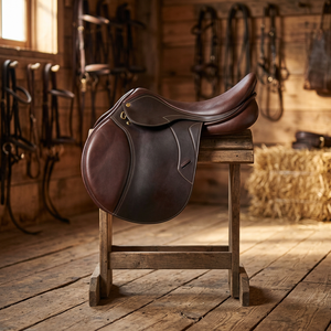 Silla de Montar Inglesa de Cuero de Primera Calidad para Doma y Salto, Cómoda y Duradera, Personalizable - Product Image 2
