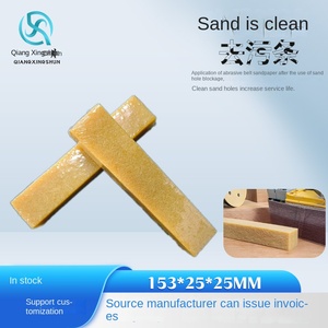 Durable 153*25*25mm tira de goma verde de cerámica disco de cinturón abrasivo Barra de limpieza de papel de lija - Product Image 4