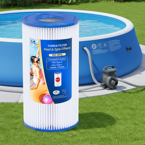 Filtre pour piscine hors sol <span class=keywords><strong>Intex</strong></span> Type A, petit système de pompe et de filtration pour piscine - Product Image 1