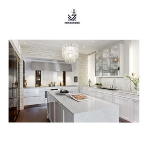 Encimera de Cuarzo Ecológica para Interiores Modernos con Elegante Superficie de Mesa, Material Sostenible No Poroso, Diseño de Gran Formato - Product Image 1