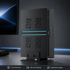 พัดลมระบายความร้อนขนาดเล็กสำหรับเกม Intel Core 12700F I7 RTX 4060กราฟิก8G ความจุ64GB DDR5สูงสุด PCIe 4.0 SSD 4พัดลมมินิพีซี - Product Image 1