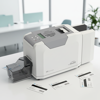 Machine d'impression de cartes d'identité professionnelles en PVC NFC double face numérique pour cartes d'étudiant, cartes d'entreprise, cartes de membre