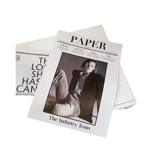 Papel de Impresión de Periódicos al por Mayor, Personalización de Impresión de Periódicos, Impresión en Blanco y Negro, Publicidad en Periódicos - Product Image 1