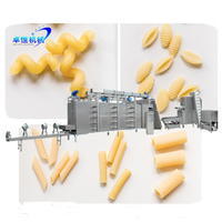Extrudeuse de pâtes et de macaronis avec mélange farine-eau pour la production de formes coquille et tubeuse dans le traitement alimentaire