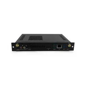 JWIPC Hot Sale Low Power Mini PC In-tel Whiskey Lake-U Processor Fanless Mini Pc industrial Mini Pc