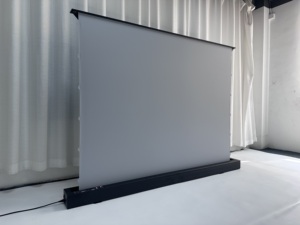 72-inch New grey Pha Lê Chất lượng cao cơ giới tầng tăng Màn hình máy chiếu alr điện chiếu lâu dài màn hình - Product Image 3
