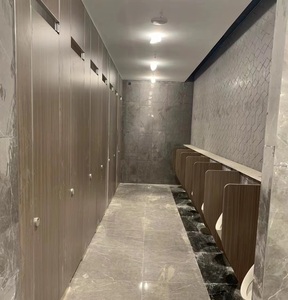 <span class=keywords><strong>Tablero</strong></span> laminado compacto HPL de resina fenólica impermeable de 10mm, 12mm, 13mm para cubículos de inodoro, Partición de baño - Product Image 4