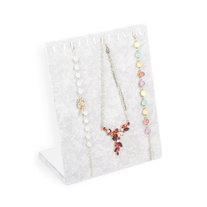 Expositor de Collares de Terciopelo, Soporte para Joyería, Soporte para Colgantes y Cadenas para Mostrador de Tienda, Escaparate, Fotografía de Productos, Hecho en China - Product Image 5