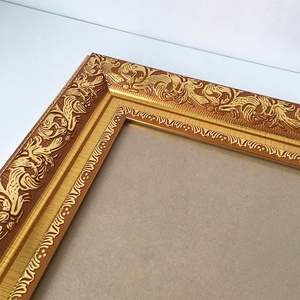 Accept Customize Any Size Vintage <strong>Large</strong> Size Gold Sliver Calligraphy and Painting <strong>Frame</strong> - Product Image 3
