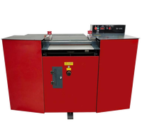 Équipement de production du cuir KH-520C – Machine de découpe de 520 mm de largeur avec engrenage et moteur 380V/220V pour l'empilage et l'atténuation du cuir