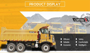 CMT66รถดัมพ์สำหรับเหมือง45Ton ออฟโรดประสิทธิภาพสูง6X4 lgmg ใหม่ - Product Image 2