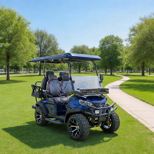 Carrito de <span class=keywords><strong>Golf</strong></span> Eléctrico de Lujo para 4 Personas, Certificado EEC, Nuevo, de Largo Alcance, Homologado para Calle, con Batería de Litio de 72V, Totalmente de Aluminio - Product Image 2