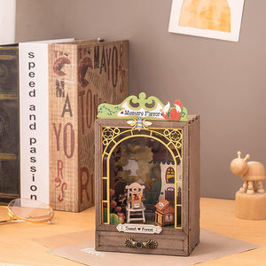 Robotime Rolife Wood Crafts DS026 Sweet Forest Puzzles en <span class=keywords><strong>bois</strong></span> Kit cadeau DIY Miniature House - Product Image 1