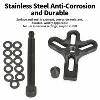 Kit de 14 pièces pour démontage et montage de volant – Jeu de douilles extracteurs 13 pièces pour réparation automobile