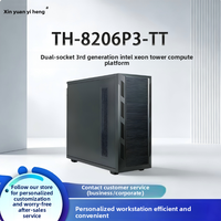 Xinyuan Yiheng TH-8206P3-TT Station de travail tour double canal Xeon de troisième génération pour simulation humaine numérique et calculs performants