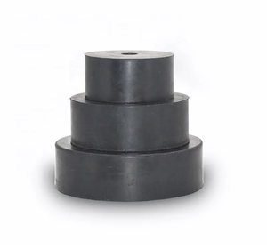 Tùy chỉnh NBR Silicone FKM EPDM NBR đen cao su Spacer chống rung cao su Gasket O-ring phẳng Fastener cao su <span class=keywords><strong>bumper</strong></span> máy giặt - Product Image 5