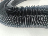 Protection anti-poussière en nylon de type accordéon Jingzhan pour vis à billes linéaire de machine CNC