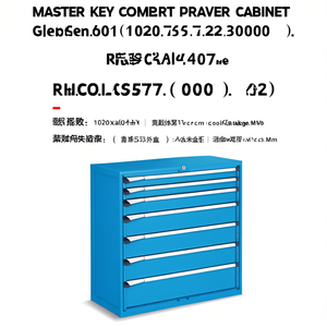 Fami Master Key Comfort <b>Drawer</b> Cabinet 7 <b>Drawers</b> 1020x573x1000 Mm Green Ral6011 <b>Tool</b> Storage - Product Image 2