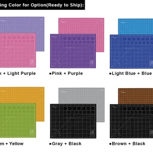 Tapis de découpe A4 auto-cicatrisant 30x22CM pour découpe rotative - Product Image 4