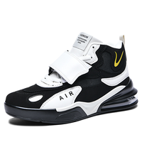 Chaussures de sport décontractées pour hommes, respirantes, pour la course en plein air, avec amorti et coussin d'air, chaussures de basketball pour hommes