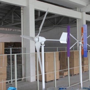กังหันลมสำหรับใช้ในบ้าน ประสิทธิภาพสูง 100w 200w 300w 400W 600W 1KW กังหันลมแกนนอน 1kw 48v แบบอื่นๆ สำหรับผลิตไฟฟ้าจากลม/พลังงานลม - Product Image 5