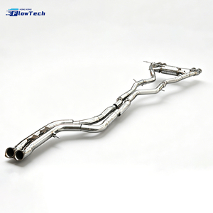 Sistema de Escape Catback de Acero Inoxidable de Alto Rendimiento con Válvulas para BMW F87 M2 N55 3.0T con Control Remoto, Acero Inoxidable T304 - Product Image 3