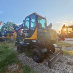 Le Japon a utilisé des excavatrices hydrauliques de haute qualité de HYUNDAI HW60 de 6 tonnes à vendre - Product Image 6