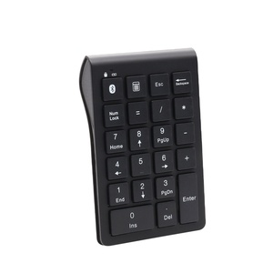 Windows <span class=keywords><strong>IOS</strong></span> Android PCラップトップタブレットに対応するBluetooth数値キーパッド用マルチデバイス - Product Image 1