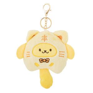 Portachiavi con Specchio a Forma di Tigre in Peluche, Morbido <span class=keywords><strong>Giocattolo</strong></span> Imbottito, Charm per Borsa con Mini Specchietto per Trucco per Donne e Bambini - Product Image 4