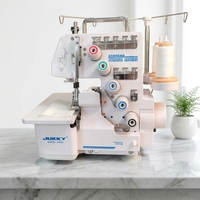 Machine à coudre surjeteuse 5 fils Jukky 535 pour usage domestique