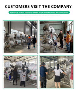 Casual Foods Nuevo Autoclave <span class=keywords><strong>Esterilizador</strong></span> de <span class=keywords><strong>vapor</strong></span> horizontal Bomba automática PLC Motor de retorta de <span class=keywords><strong>microondas</strong></span> <span class=keywords><strong>para</strong></span> restaurantes enlatados - Product Image 4