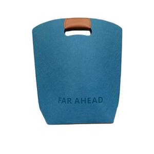 Sac en feutre combiné avec pochette en feutre - Articles cadeaux d'entreprise - Logo personnalisable - Haute qualité - Livraison rapide des échantillons (5-7 jours) - Product Image 2