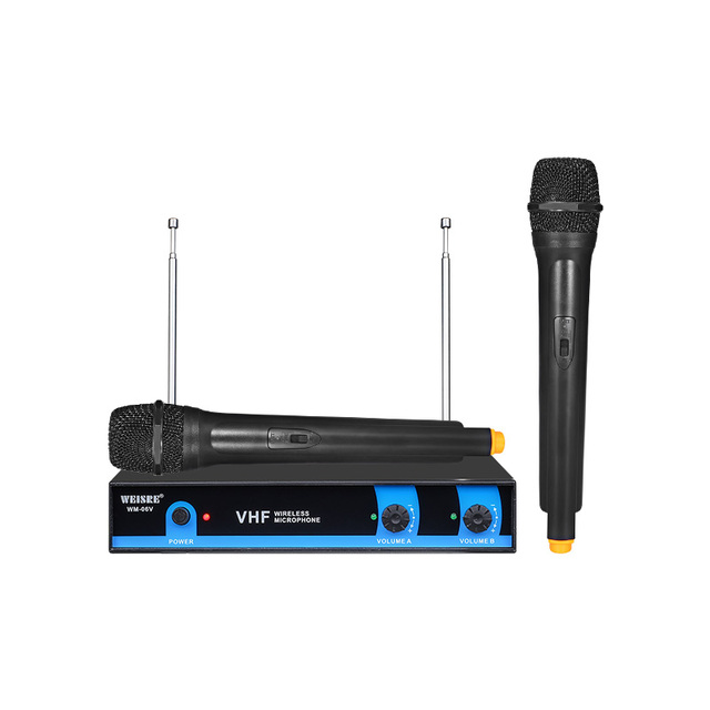 WM-06V Professional Wireless Microphone VHF Wireless Microphone System Cheap Microphone
