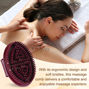 Cepillo de Masaje Meridian con Logotipo Personalizado, Cepillo Meridian Profesional para Salón de Belleza, Relajación Corporal Completa, Acupresión, Peine Masajeador para SPA - Product Image 3