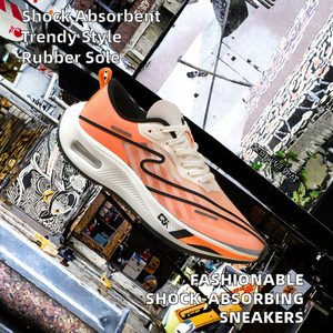รองเท้าผ้าใบกีฬาคุณภาพสูงแบบผูกเชือก หน้าผ้าตาข่าย ซับในผ้าฝ้าย พื้นยาง EVA ดูดซับแรงกระแทก แฟชั่นสำหรับเดินและวิ่ง ฤดูร้อน - Product Image 3