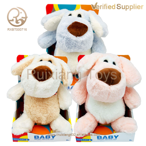 Usine en peluche enfants dormir régler point personnalisé petite taille chien mignon jouets en peluche avec fonction musicale pour le jeu des enfants - Product Image 4