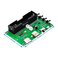 Carte amplificateur audio XH-A150 PAM8403 5W*2 pour machine à chant avec batterie au lithium, mini haut-parleur USB double canal