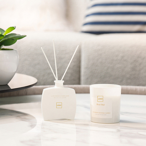 Nhà Hương Thơm Nhãn Hiệu Riêng Sang Trọng 100Ml + 200G Nến Thơm Chai Thủy Tinh Tinh Dầu Hương Thơm Reed Khuếch Tán Với Que Mây - Product Image 2